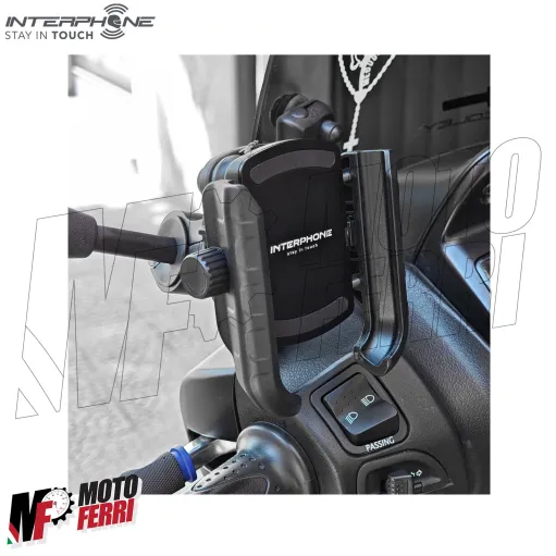 MF6899 Supporto Cellulare Smartphone Medley 125 150 200 da Specchietto Crab PRO