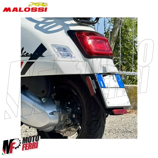 MF5266 Portatarga Rialzato Malossi Vespa GTS 300 Super HPE da 2021 a 2024