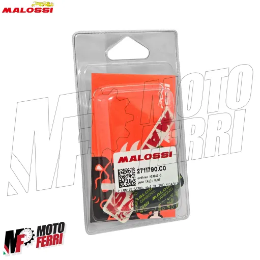 MF4673 Lamelle Pacco Lamellare Malossi VL14 VL16 in Carbonio 0,30mm MHR Team 90°