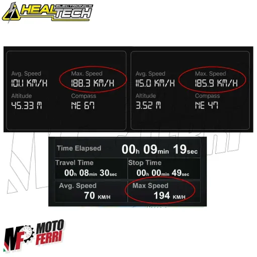 MF2532 - MODULO AGGIUNTIVO SPEEDOHEALER V4 TMAX 560 ELIMINA LIMITATORE VELOCITA'