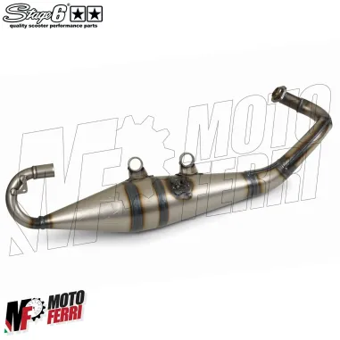 MF2540 Marmitta Scarico Stage6 Pro Replica MK2 NRG Power Runner ZIP MC2 MC3 DD