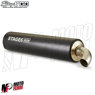 MF2540 Marmitta Scarico Stage6 Pro Replica MK2 NRG Power Runner ZIP MC2 MC3 DD