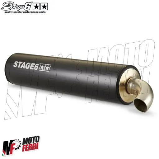 MF2540 Marmitta Scarico Stage6 Pro Replica MK2 NRG Power Runner ZIP MC2 MC3 DD