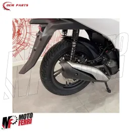 MF4534 Cerchio Posteriore Honda SH 125 150 da 2017 a 2026 Nero Opaco 2