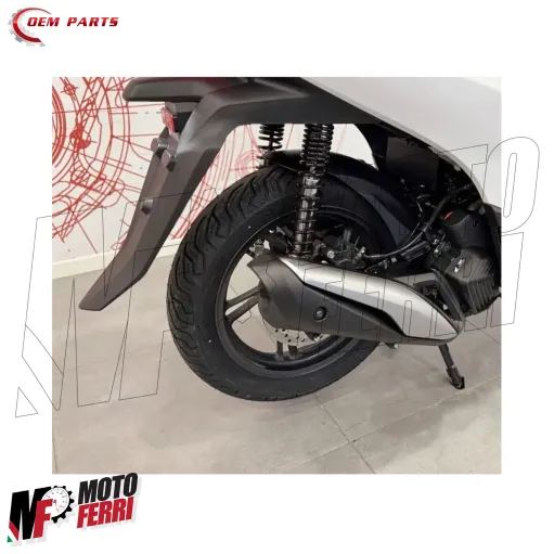 MF4534 Cerchio Posteriore Honda SH 125 150 da 2017 a 2026 Nero Opaco