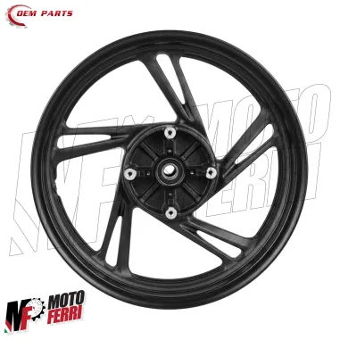MF4534 Cerchio Posteriore Honda SH 125 150 da 2017 a 2026 Nero Opaco