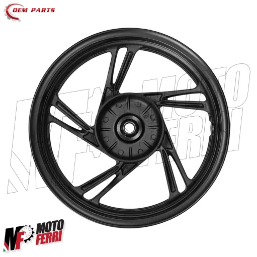 MF4534 Cerchio Posteriore Honda SH 125 150 da 2017 a 2026 Nero Opaco