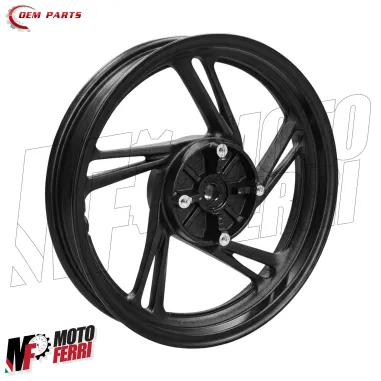 MF4534 Cerchio Posteriore Honda SH 125 150 da 2017 a 2026 Nero Opaco
