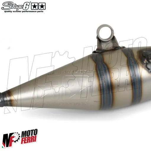 MF2540 Marmitta Scarico Stage6 Pro Replica MK2 NRG Power Runner ZIP MC2 MC3 DD