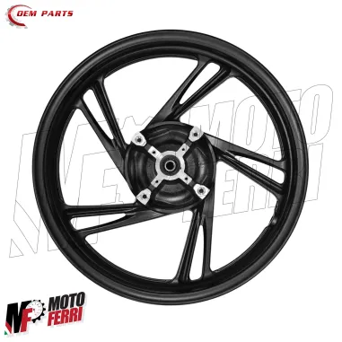 MF6829 Cerchio Anteriore Honda SH 125 150 da 2017 a 2026 Nero Opaco