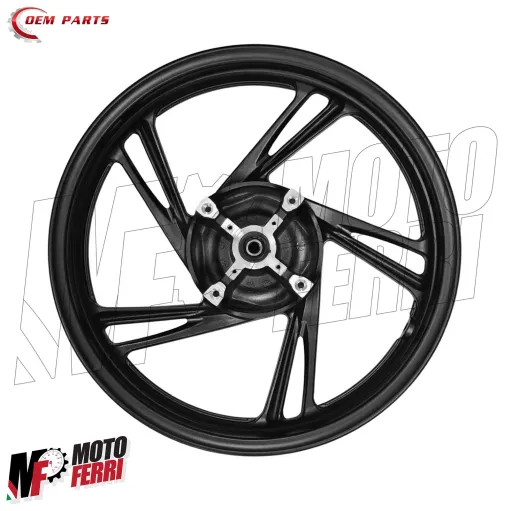 MF6829 Cerchio Anteriore Honda SH 125 150 da 2017 a 2026 Nero Opaco