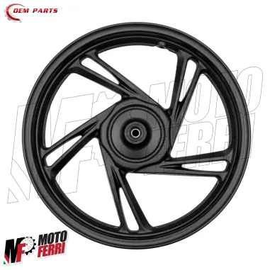 MF6829 Cerchio Anteriore Honda SH 125 150 da 2017 a 2026 Nero Opaco