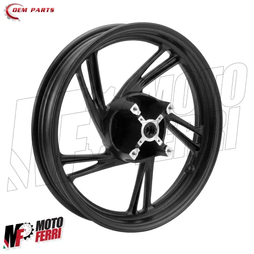 MF6829 Cerchio Anteriore Honda SH 125 150 da 2017 a 2026 Nero Opaco