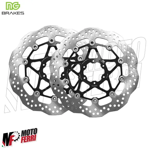 MF7825 Dischi Freno + Pastiglie Anteriori NG Africa Twin 1000 1100 - 2016 a 2025