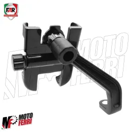 MF7806 Supporto Smartphone da Specchietto FAR Universale Moto Scooter Alluminio 2