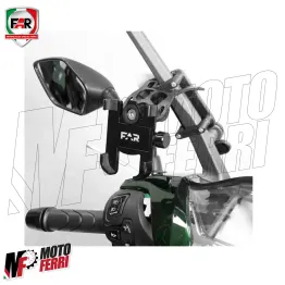 MF4974 Supporto Porta Smartphone Telefono FAR Honda SH 125 150 300 350 2020/2026 2