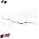 MF9126 Manubrio Cross Motard Piega Bassa Alluminio Sterzo 28 mm Argento Universale