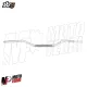 MF9126 Manubrio Cross Motard Piega Bassa Alluminio Sterzo 28 mm Argento Universale