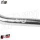 MF9126 Manubrio Cross Motard Piega Bassa Alluminio Sterzo 28 mm Argento Universale