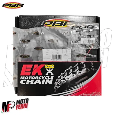 MF6225 Kit Catena Corona 41 Pignone 13 Honda XL R Paris Dakar 200 da 1984 a 1990