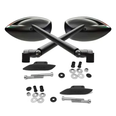 MF2129 Specchietti da Manubrio Cover Tappo Far Viper TMAX 530 560 da 2012 a 2021