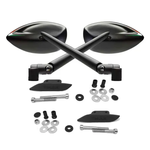 MF2129 Specchietti da Manubrio Cover Tappo Far Viper TMAX 530 560 da 2012 a 2021