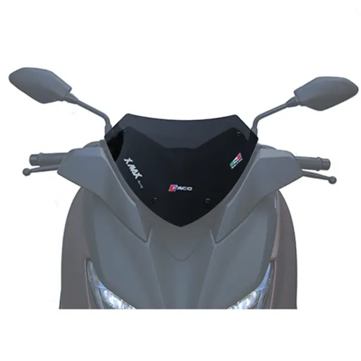 MF2552 Cupolino Spoiler Nero Fume' Faco Yamaha XMax 125 300 400 mod 2017 / 2022