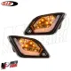 MF2969 Frecce Posteriori Led Trasparente SIP Vespa GTS 125 300 da 2014 a 2022
