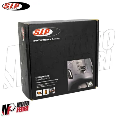 MF2969 Frecce Posteriori Led Trasparente SIP Vespa GTS 125 300 da 2014 a 2022