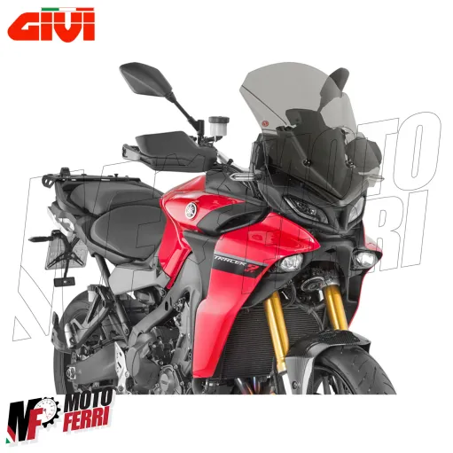 MF2905 Cupolino Parabrezza Fume' Givi Yamaha Tracer 9 GT / GT+ da 2021 a 2024