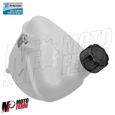 MF2904 Vaschetta Liquido Radiatore + Tappo Beverly 125 300 350 da 2010 a 2020