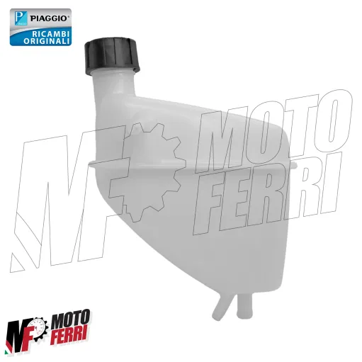 MF2904 Vaschetta Liquido Radiatore + Tappo Beverly 125 300 350 da 2010 a 2020