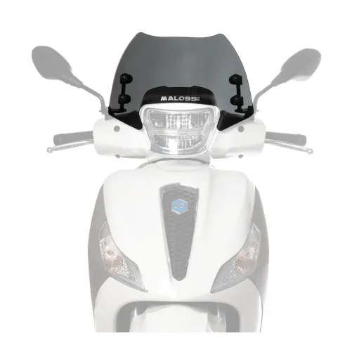 MF2901 Cupolino Malossi Sport Screen Fume' Scuro Medley 125 150 200 - 2020/2026