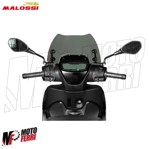MF2901 Cupolino Malossi Sport Screen Fume' Scuro Medley 125 150 200 - 2020/2026