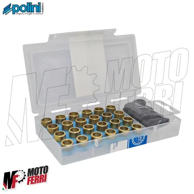 MF3762 Rulli Variatore 16x13 Polini Grammi 4,5 / 5 / 5,5 / 6 Scooter 50cc