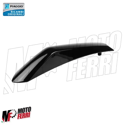 MF6316 Cresta Parafango Nero Lucido Vespa GTS 125 300 310 dal 2022 al 2026