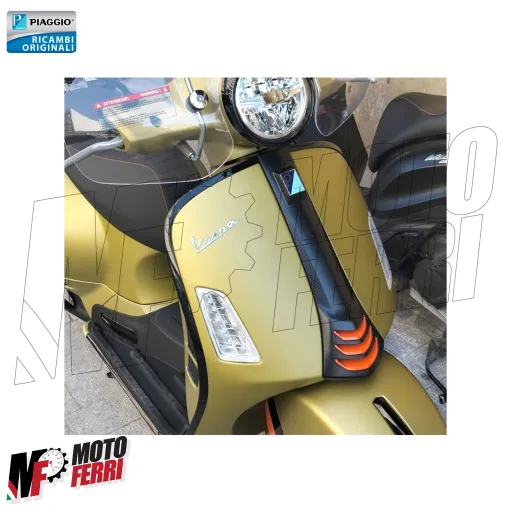 MF2961 Calandra Nasello Copristerzo Vespa GTS 125 310 da 2024 a 2026 Carbon Look