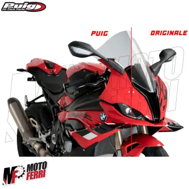 MF6787 Cupolino Fumè Scuro Puig R-Racer Doppia Bolla BMW M 1000 RR 2021 2022