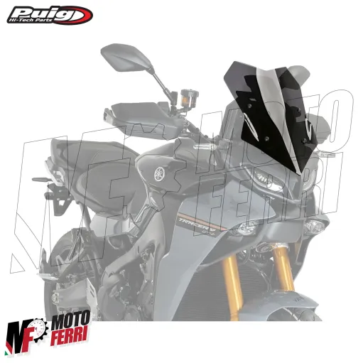 MF7379 Cupolino Parabrezza Puig Yamaha Tracer 9 GT GT+ da 2021 a 2024 Fumè Scuro
