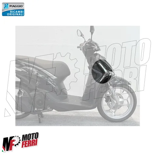 MF9065 Deflettore Anteriore Destro Satinato Piaggio Liberty 50 125 150 iGet 2025