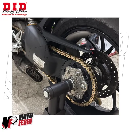 MF8854 Kit Trasmissione DID GP Ducati Panigale 1100 V4 Corona Pignone 2018/2024