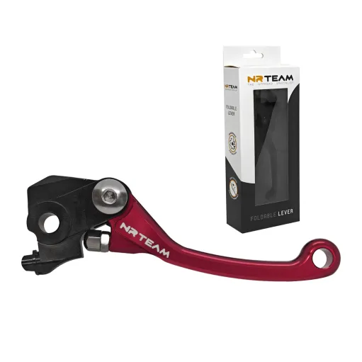 MF6407 Leva Freno Antirottura NR Honda CRF 250 450 R da 2007 a 2025 Nissin Rosso