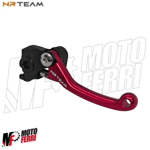 MF6407 Leva Freno Antirottura NR Honda CRF 250 450 R da 2007 a 2025 Nissin Rosso