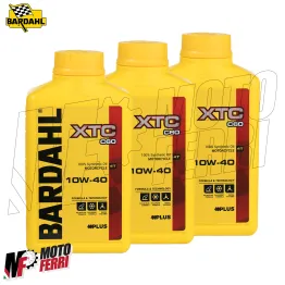 MF5343 Tagliando Yamaha Tracer 9 GT 2016/2026 - 3 Olio Bardahl XTC 10W40 Filtro 2