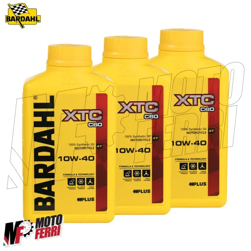 MF5343 Tagliando Yamaha Tracer 9 GT 2016/2026 - 3 Olio Bardahl XTC 10W40 Filtro