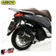 MF2574 Marmitta ARROW Dark Piaggio Medley 125 150 dal 2020 al 2024