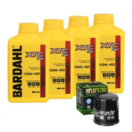 MF5281 Tagliando Kawasaki Versys 1000 2012/2026 4 Olio Bardahl XTC 10W40 Filtro