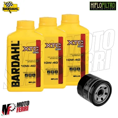 MF5280 Tagliando Moto Morini X-Cape 650 21/25 - 3 Olio Bardahl XTC 10W40 Filtro