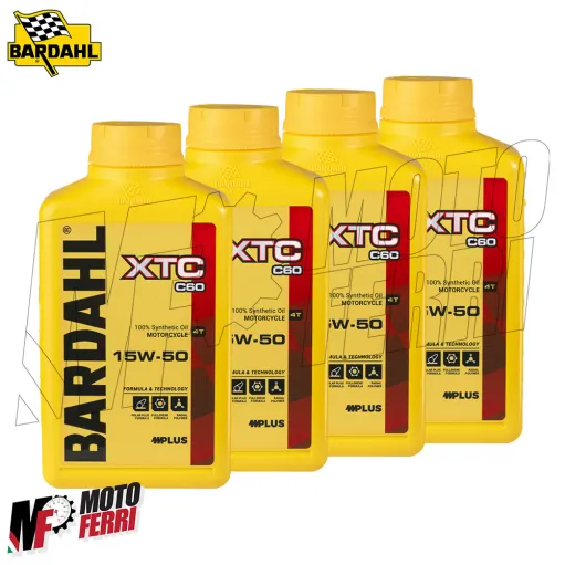 MF1774 Tagliando BMW R 1200 GS - 2004 a 2012 - 4 Olio Bardahl XTC 15W50 Filtro