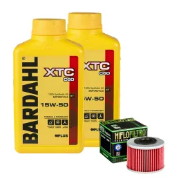 MF5189 Tagliando Royal Enfield Himalayan 411 - 2LT Olio Bardahl XTC 15W50 Filtro